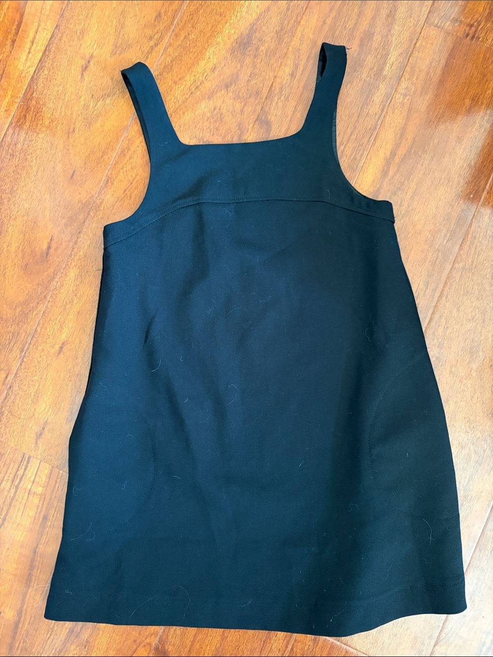 Zara Girls Black Sleeveless A-Line Dress